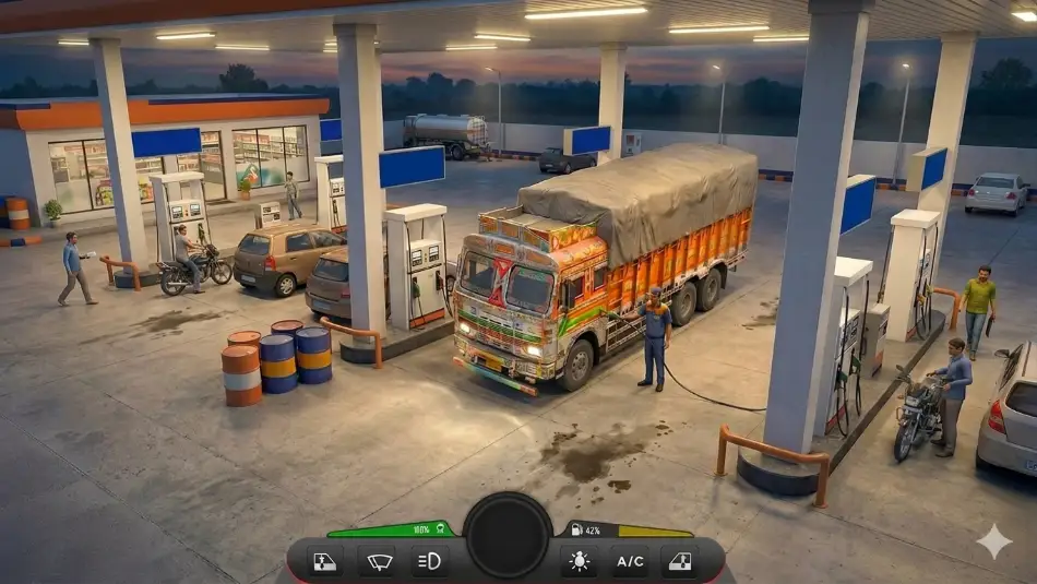 Indian Truck Game